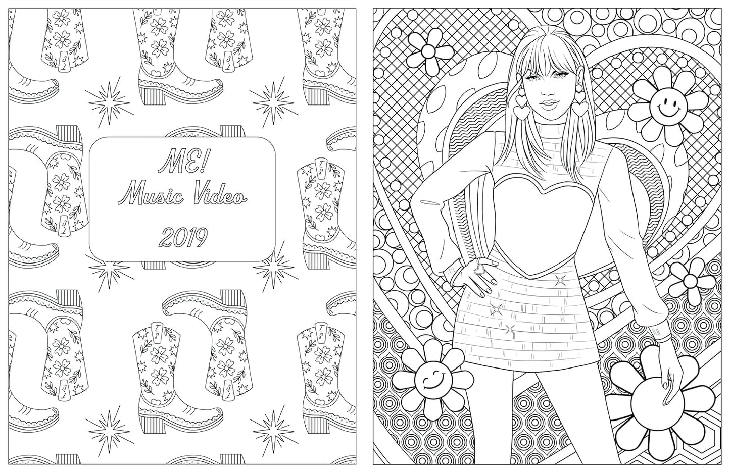 Colour In Taylor: An Unofficial Taylor Swift Colouring and Sticker Book