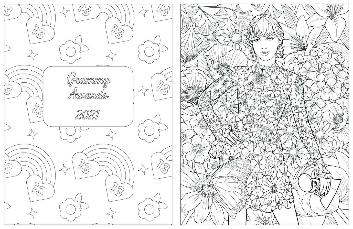 Colour In Taylor: An Unofficial Taylor Swift Colouring and Sticker Book