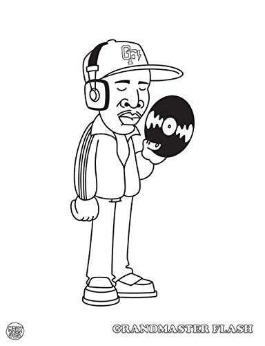 Hip Hop Coloring Book