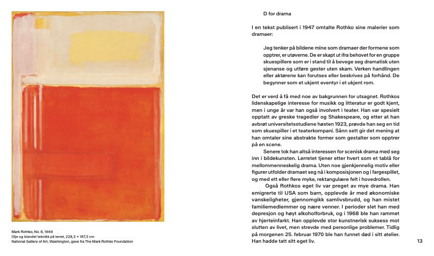 Mark Rothko En Røff Guide