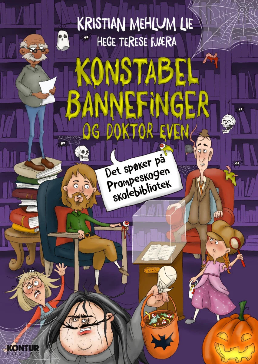 Konstabel Bannefinger og Doktor Even 6: Det spøker på Prompeskogen skolebibliotek