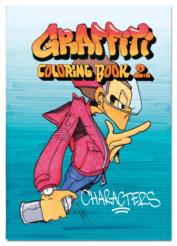 Graffiti Coloring Book Vol. 2: Characters